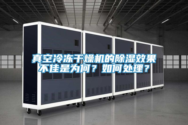 真空冷冻干燥机的除湿效果不佳是为何？如何处理？
