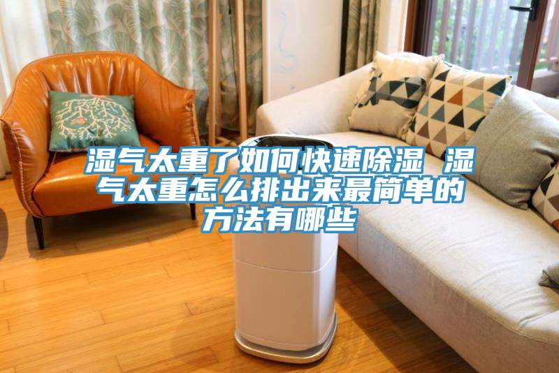 湿气太重了如何快速除湿 湿气太重怎么排出来最简单的方法有哪些