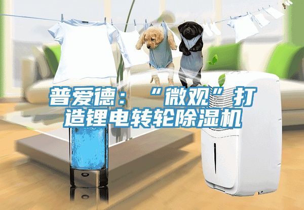 普爱德：“微观”打造锂电转轮除湿机