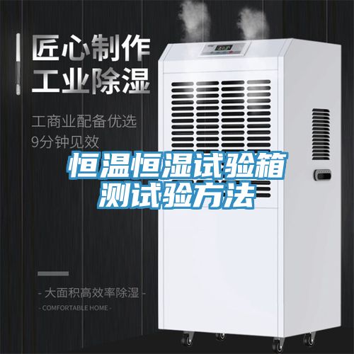 恒温恒湿试验箱测试验方法