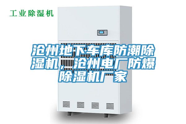 沧州地下车库防潮除湿机，沧州电厂防爆除湿机厂家