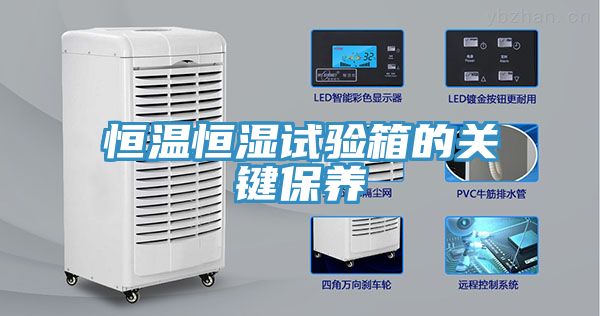 恒温恒湿试验箱的关键保养