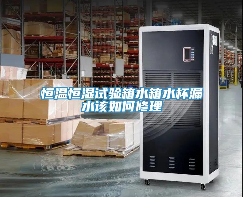 恒温恒湿试验箱水箱水杯漏水该如何修理