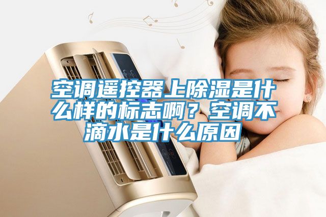 空调遥控器上除湿是什么样的标志啊？空调不滴水是什么原因
