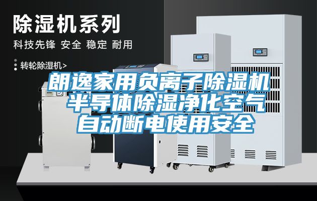 朗逸家用负离子除湿机 半导体除湿净化空气 自动断电使用安全