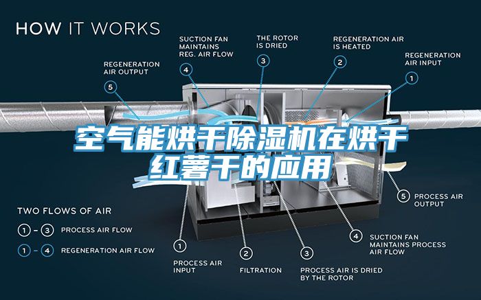 空气能烘干除湿机在烘干红薯干的应用