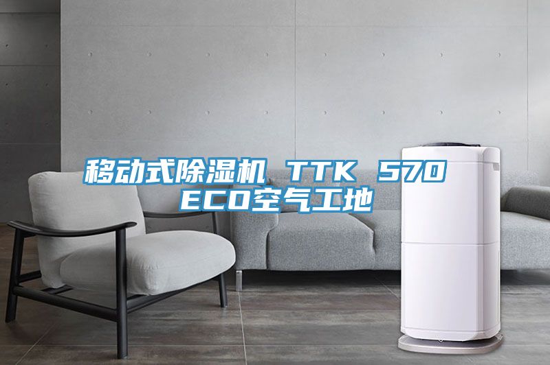 移动式除湿机 TTK 570 ECO空气工地
