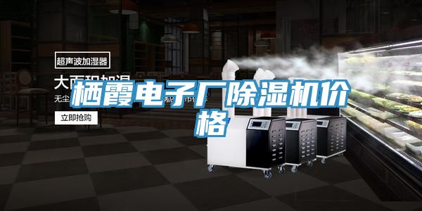 栖霞电子厂除湿机价格