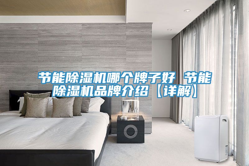 节能除湿机哪个牌子好 节能除湿机品牌介绍【详解】