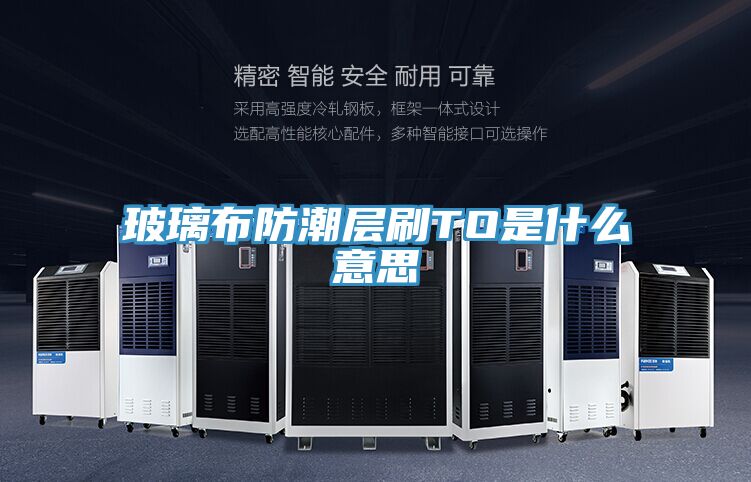 玻璃布防潮层刷TO是什么意思