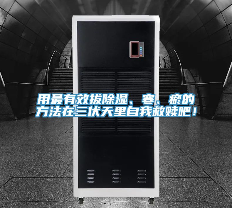 用最有效拔除湿、寒、瘀的方法在三伏天里自我救赎吧！