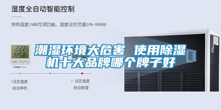 潮湿环境大危害 使用除湿机十大品牌哪个牌子好