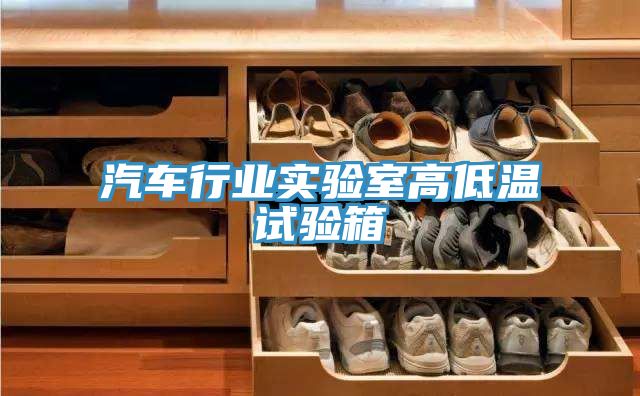 汽车行业实验室高低温试验箱