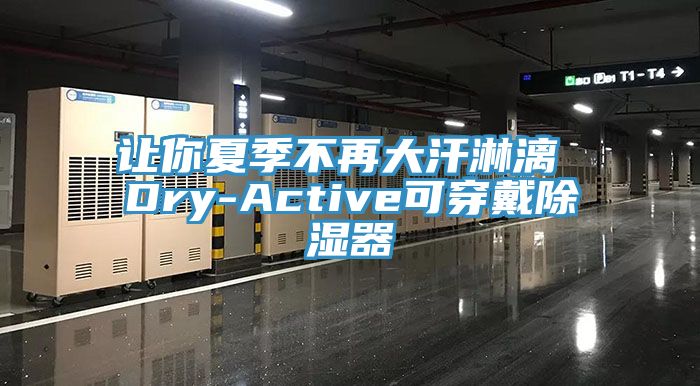 让你夏季不再大汗淋漓 Dry-Active可穿戴除湿器