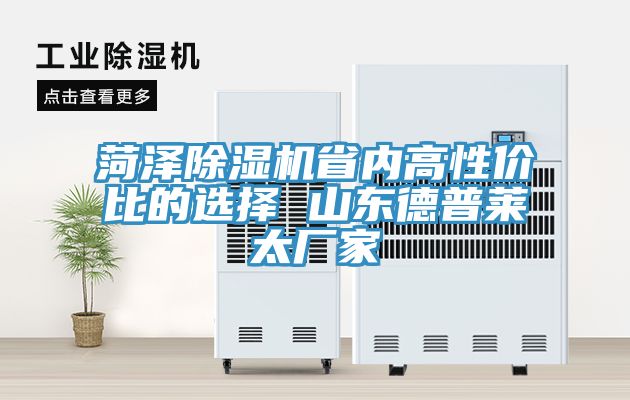 菏泽除湿机省内高性价比的选择 山东德普莱太厂家