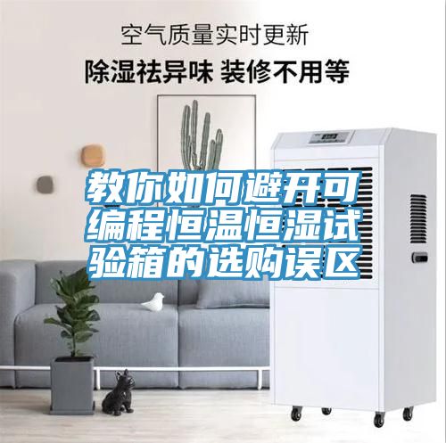 教你如何避开可编程恒温恒湿试验箱的选购误区