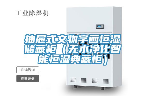 抽屉式文物字画恒湿储藏柜（无水净化智能恒湿典藏柜）