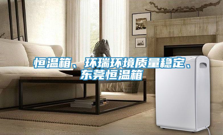 恒温箱、环瑞环境质量稳定、东莞恒温箱