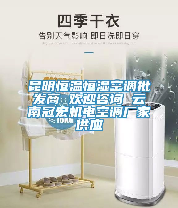昆明恒温恒湿空调批发商 欢迎咨询 云南冠宏机电空调厂家供应