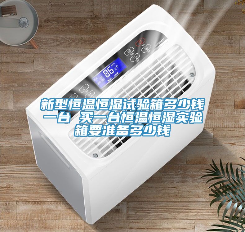 新型恒温恒湿试验箱多少钱一台 买一台恒温恒湿实验箱要准备多少钱