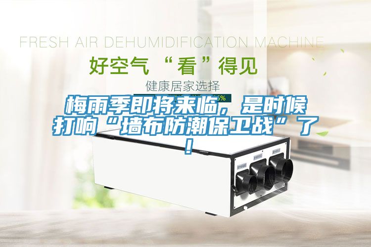 梅雨季即将来临，是时候打响“墙布防潮保卫战”了！