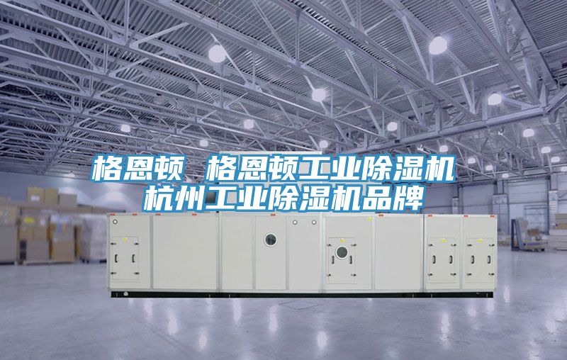 格恩顿 格恩顿工业除湿机 杭州工业除湿机品牌