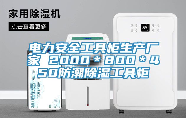 电力安全工具柜生产厂家 2000＊800＊450防潮除湿工具柜