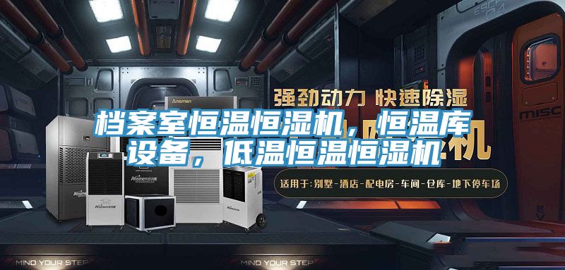 档案室恒温恒湿机，恒温库设备，低温恒温恒湿机