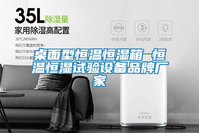 桌面型恒温恒湿箱 恒温恒湿试验设备品牌厂家