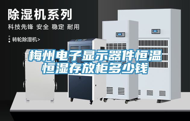 梅州电子显示器件恒温恒湿存放柜多少钱