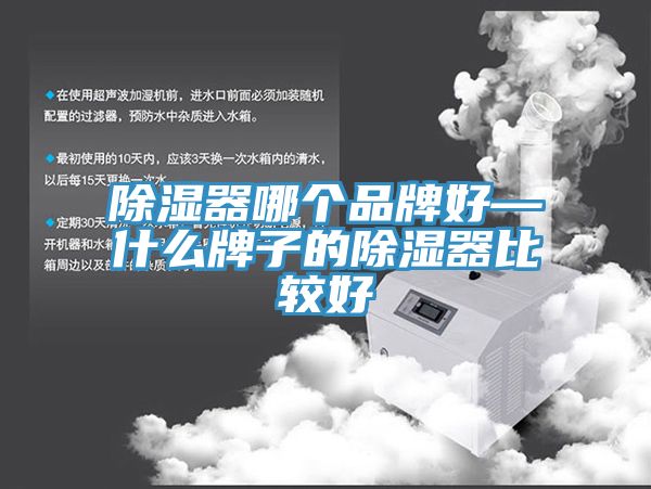 除湿器哪个品牌好—什么牌子的除湿器比较好