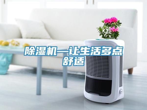 除湿机—让生活多点舒适