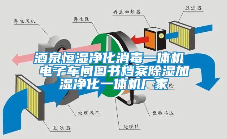 酒泉恒湿净化消毒一体机 电子车间图书档案除湿加湿净化一体机厂家