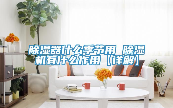 除湿器什么季节用 除湿机有什么作用【详解】
