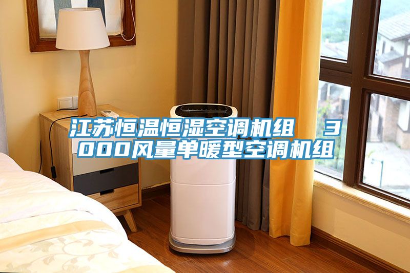 江苏恒温恒湿空调机组  3000风量单暖型空调机组