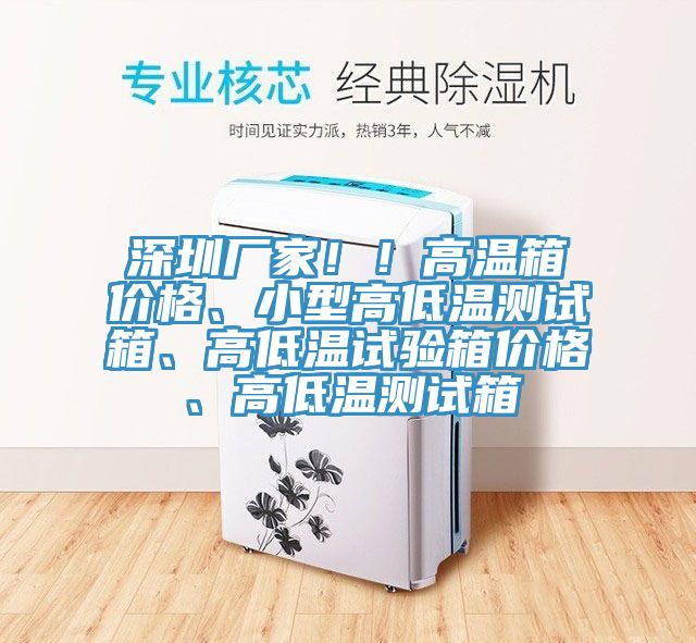 深圳厂家！！高温箱价格、小型高低温测试箱、高低温试验箱价格、高低温测试箱