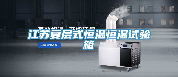 江苏复层式恒温恒湿试验箱