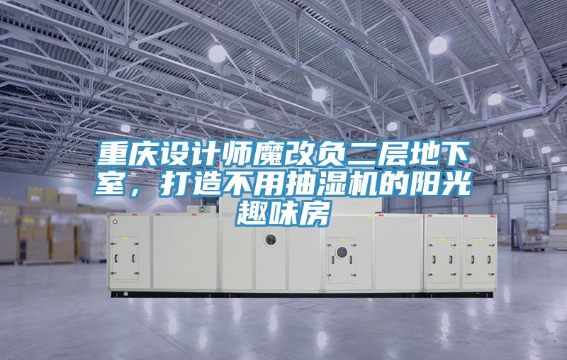重庆设计师魔改负二层地下室，打造不用抽湿机的阳光趣味房