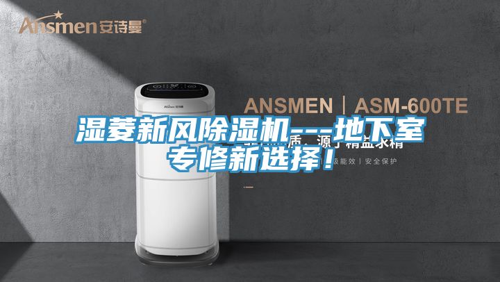 湿菱新风除湿机---地下室专修新选择！