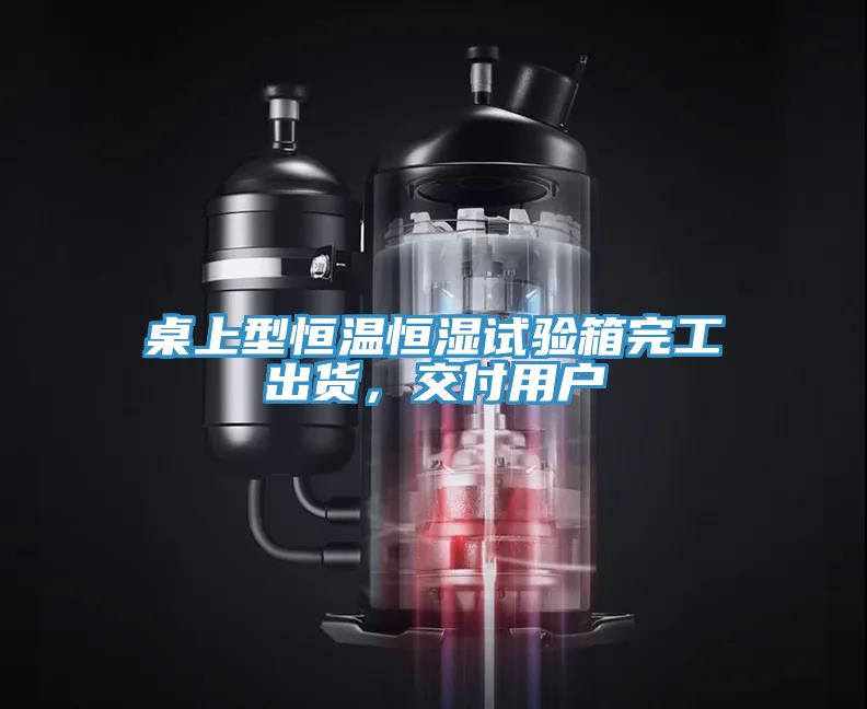 桌上型恒温恒湿试验箱完工出货，交付用户