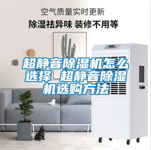 超静音除湿机怎么选择 超静音除湿机选购方法
