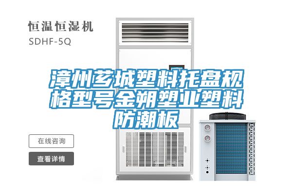 漳州芗城塑料托盘规格型号金朔塑业塑料防潮板
