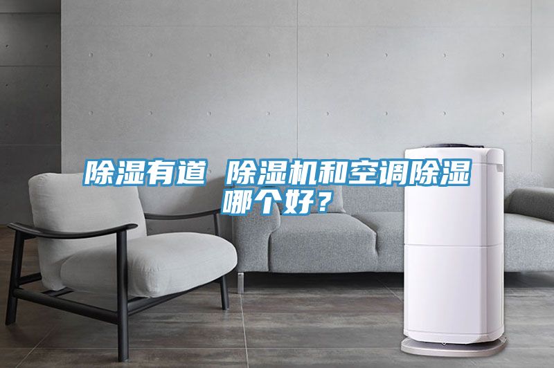 除湿有道 除湿机和空调除湿哪个好？
