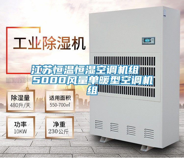 江苏恒温恒湿空调机组  5000风量单暖型空调机组