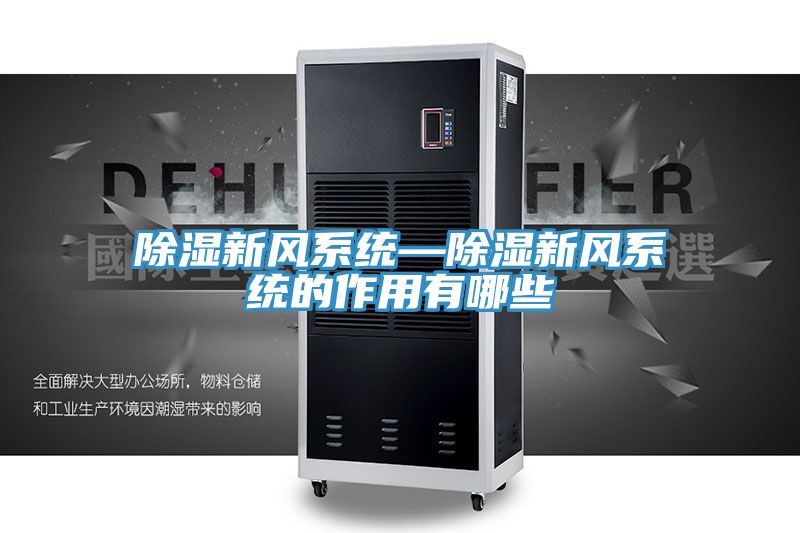 除湿新风系统—除湿新风系统的作用有哪些