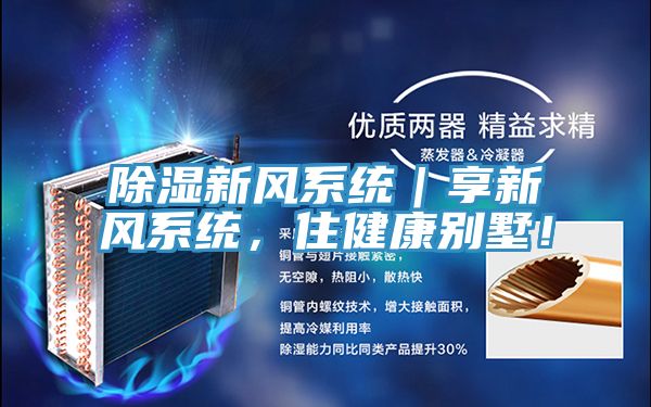 除湿新风系统｜享新风系统，住健康别墅！