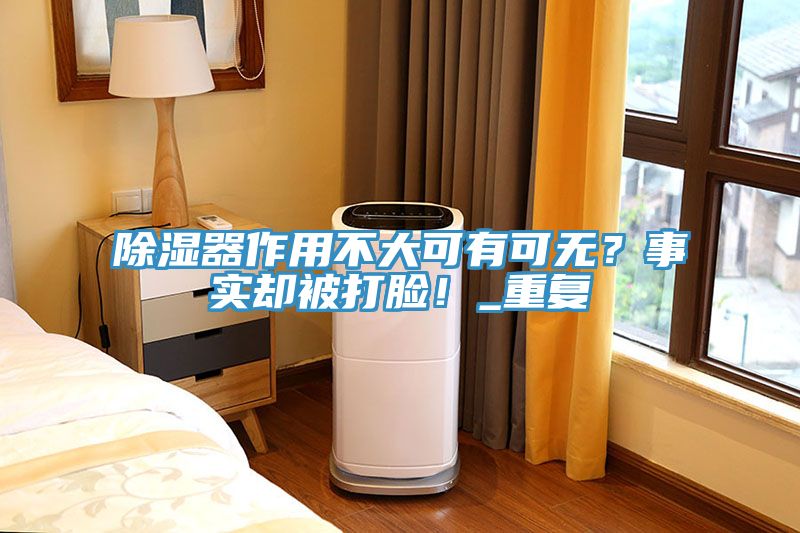除湿器作用不大可有可无？事实却被打脸！_重复