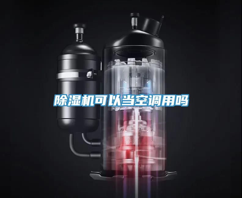 除湿机可以当空调用吗