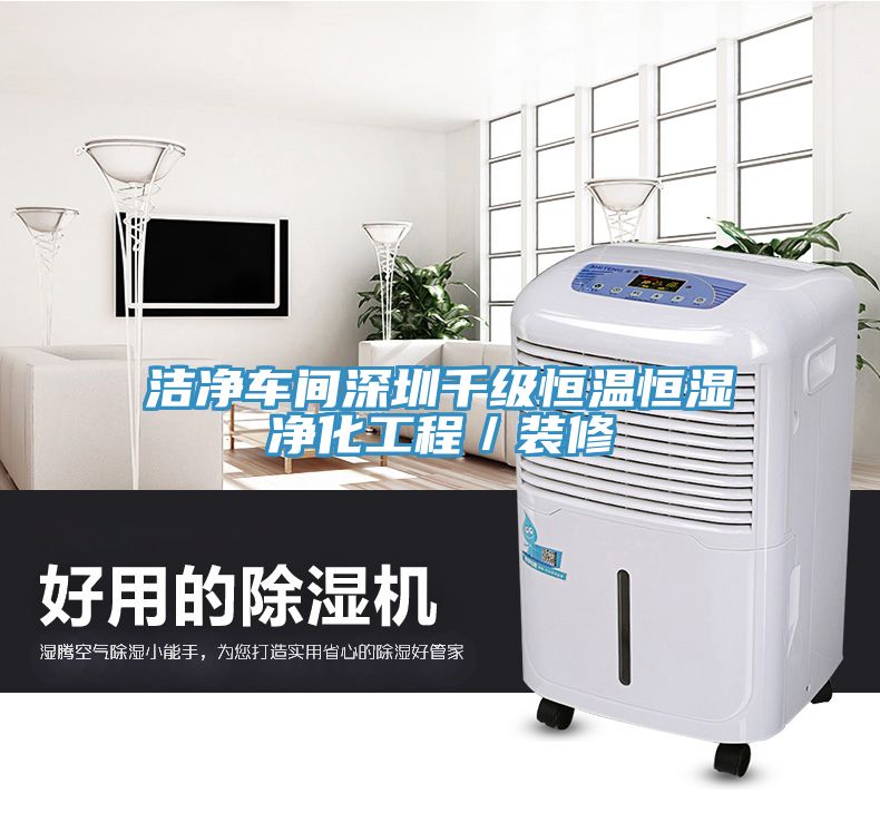 洁净车间深圳千级恒温恒湿净化工程／装修