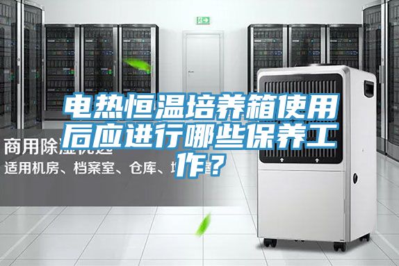 电热恒温培养箱使用后应进行哪些保养工作？